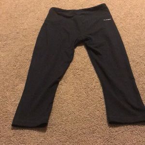 Black Reebok Capri leggings